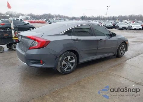 2019 Honda Civic Lx z USA, uszkodzony, nr VIN 19XFC2F68KE013064